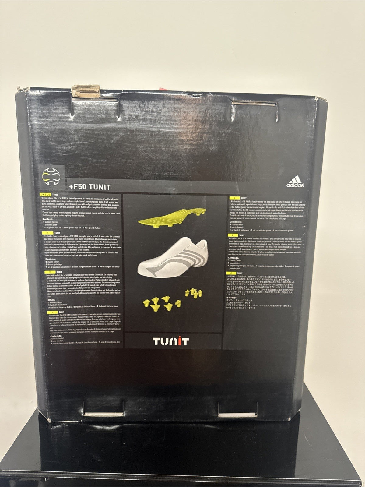 Adidas +F50.6 Tunit 2005 Fußballschuh Vintage EUR 41 1/3 UK 7 1/2