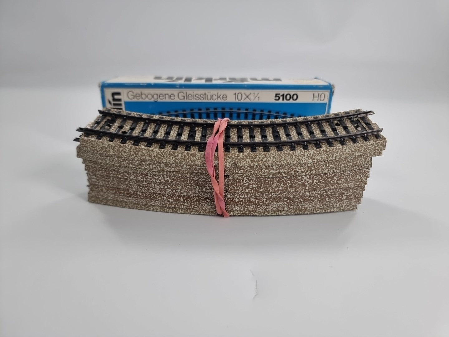 Märklin 5100 Gebogenes Gleisstück 10x 1/1 In OVP