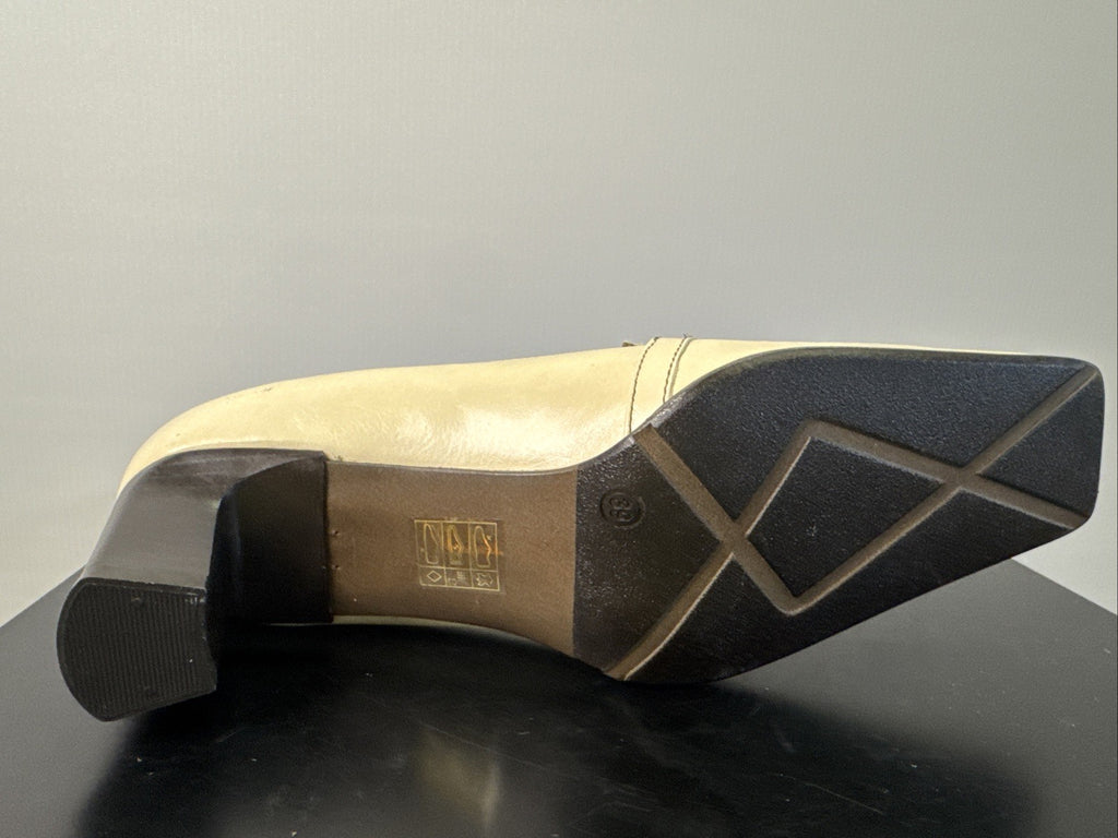 E Allora Pumps Gr. 39 Leder Damen Absatzschuh