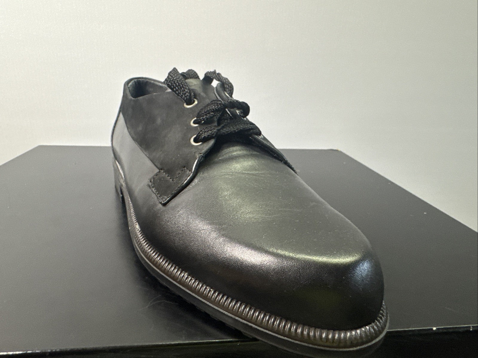 Firetti Damenschuh Gr. 36 Halbschuh Leder Schwarz 