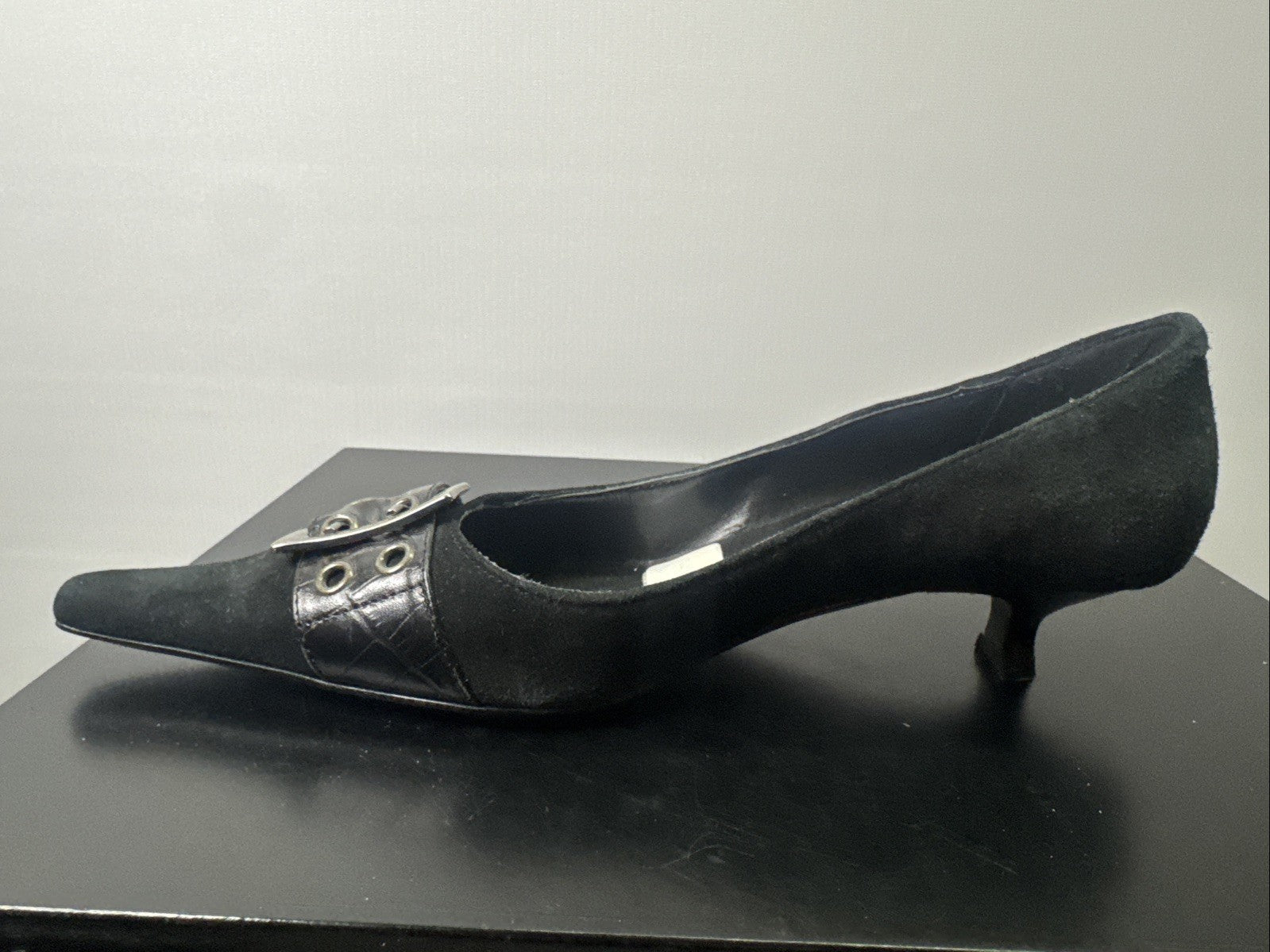 Solo Lei Damen Pumps Gr. 40 Leder Absatzschuh