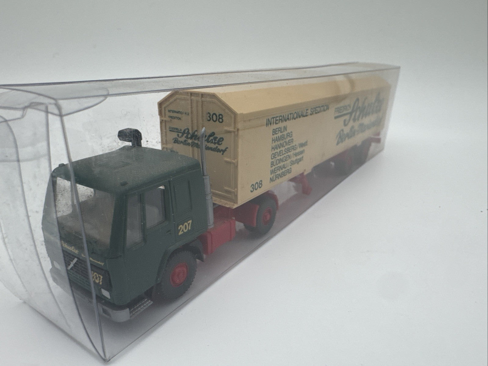 Wiking DAF FL 10 Sattelzug Friedrich Schulze Nr. 548 27 , 1:87 in OVP