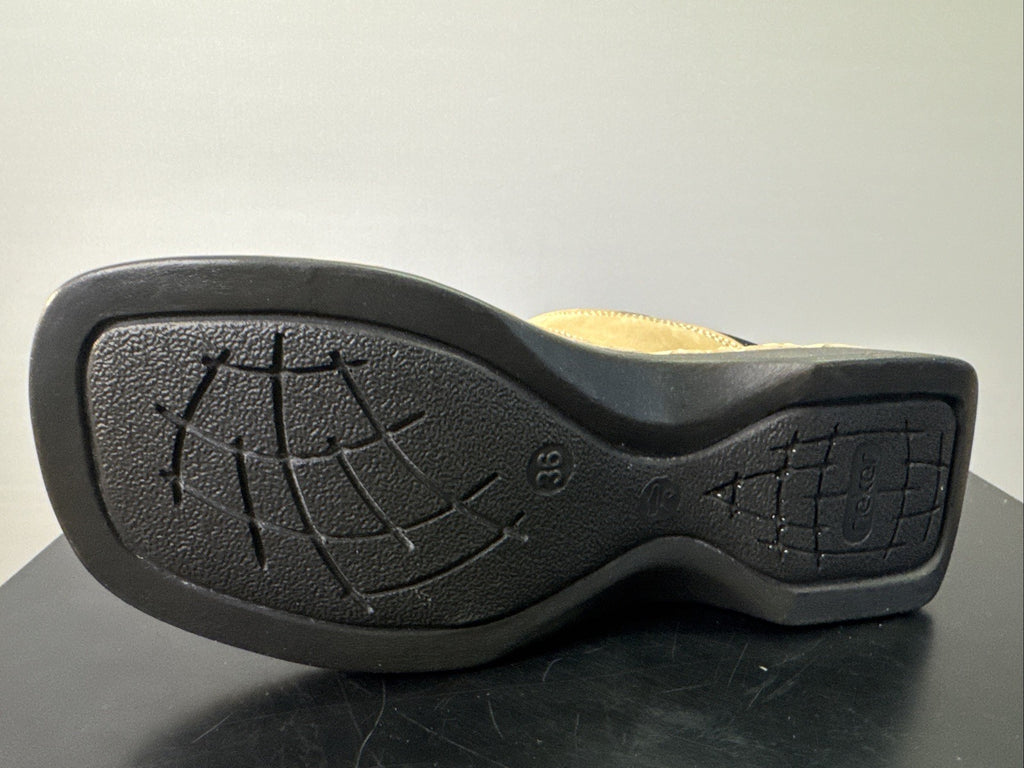 Rieker Sandale Gr. 36 Leder Slip On