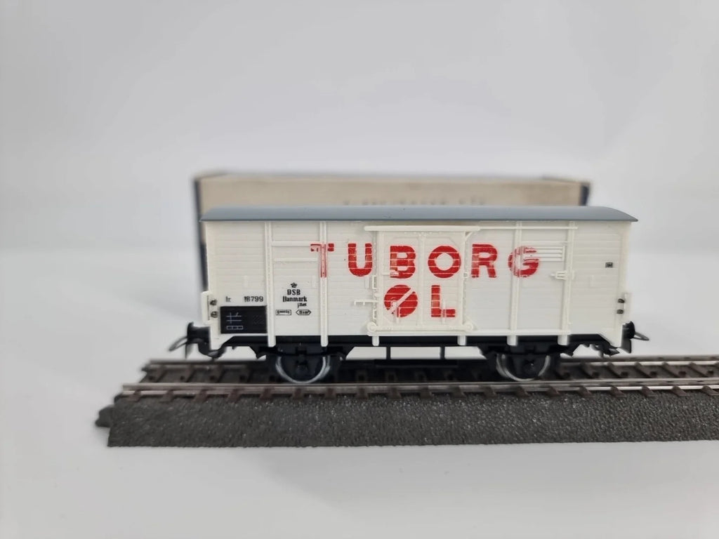 Piko Gedeckter Güterwagen Tuborg OL - DSB Danmark - H0-neuwertig In OVP-