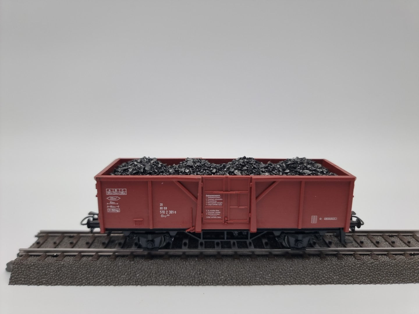 Märklin 4430 offener Güterwagen Hochbordwagen 20 80 510 2 381-9 DB  H0