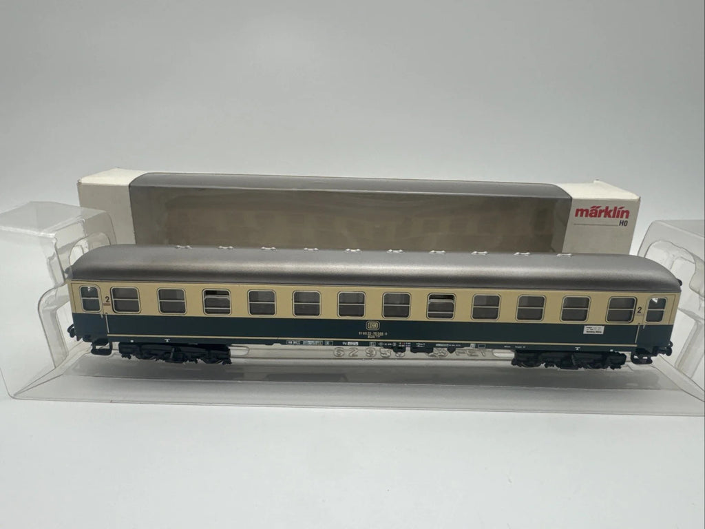 Märklin - 4112 - H0 - Reisezugwagen DB 2. Klasse - Personenwagen - OVP Top