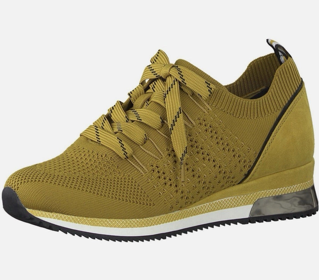 MARCO TOZZI Premio Fashion Gr. 41 Slip-On Sneaker Low Top Saffron Comb.