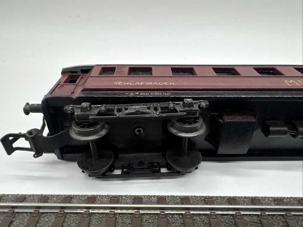 Piko H0 Schlafwagen MITROPA Personenwagen DR dunkelrot 1:87 # 63
