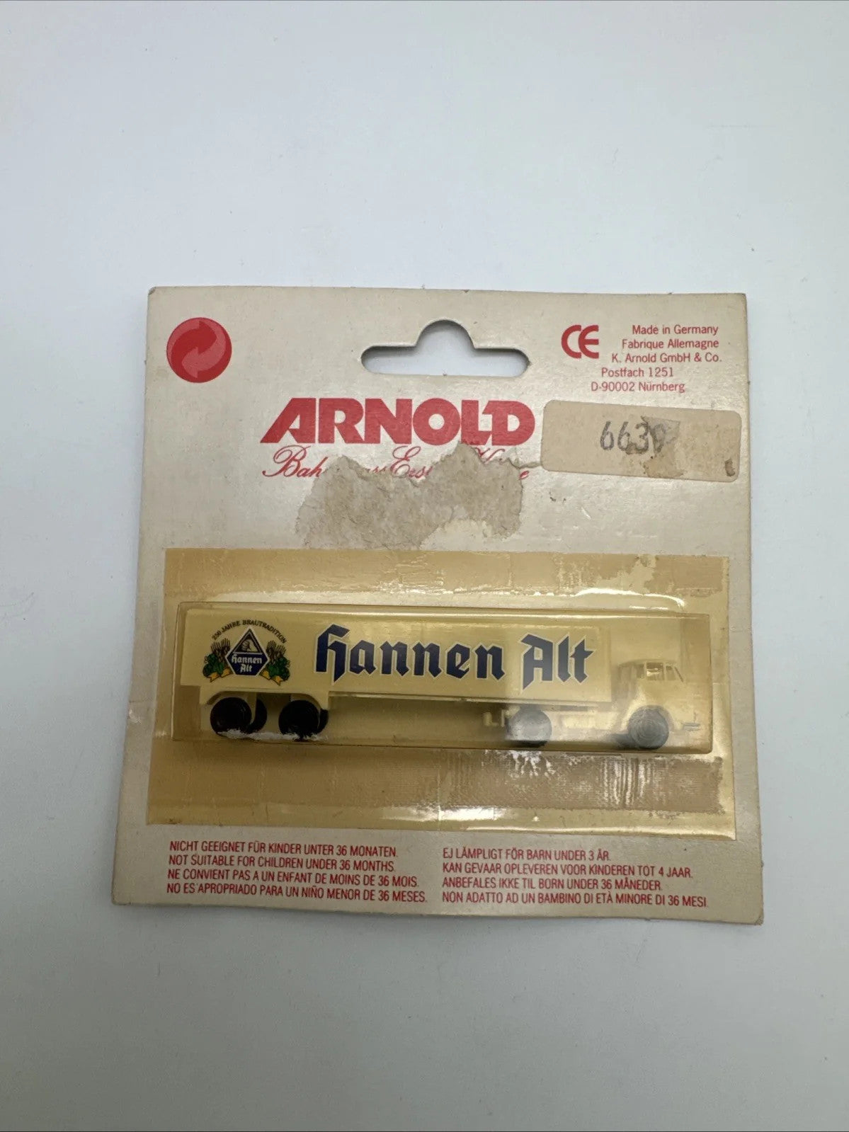 Arnold-N - 6639 - Truck & Trailer - Hannen Alt - 1:160/N