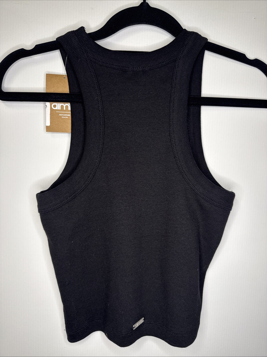 Aim‘n Top Damen Bauchfrei Gr. L Ribbed Tank Top 