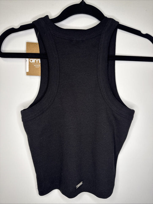 Aim‘n Top Damen Bauchfrei Gr. L Ribbed Tank Top 