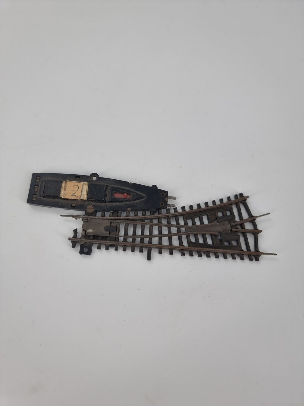 elektr. Weiche links Spur TT BTTB Antrieb Links -geprüft-