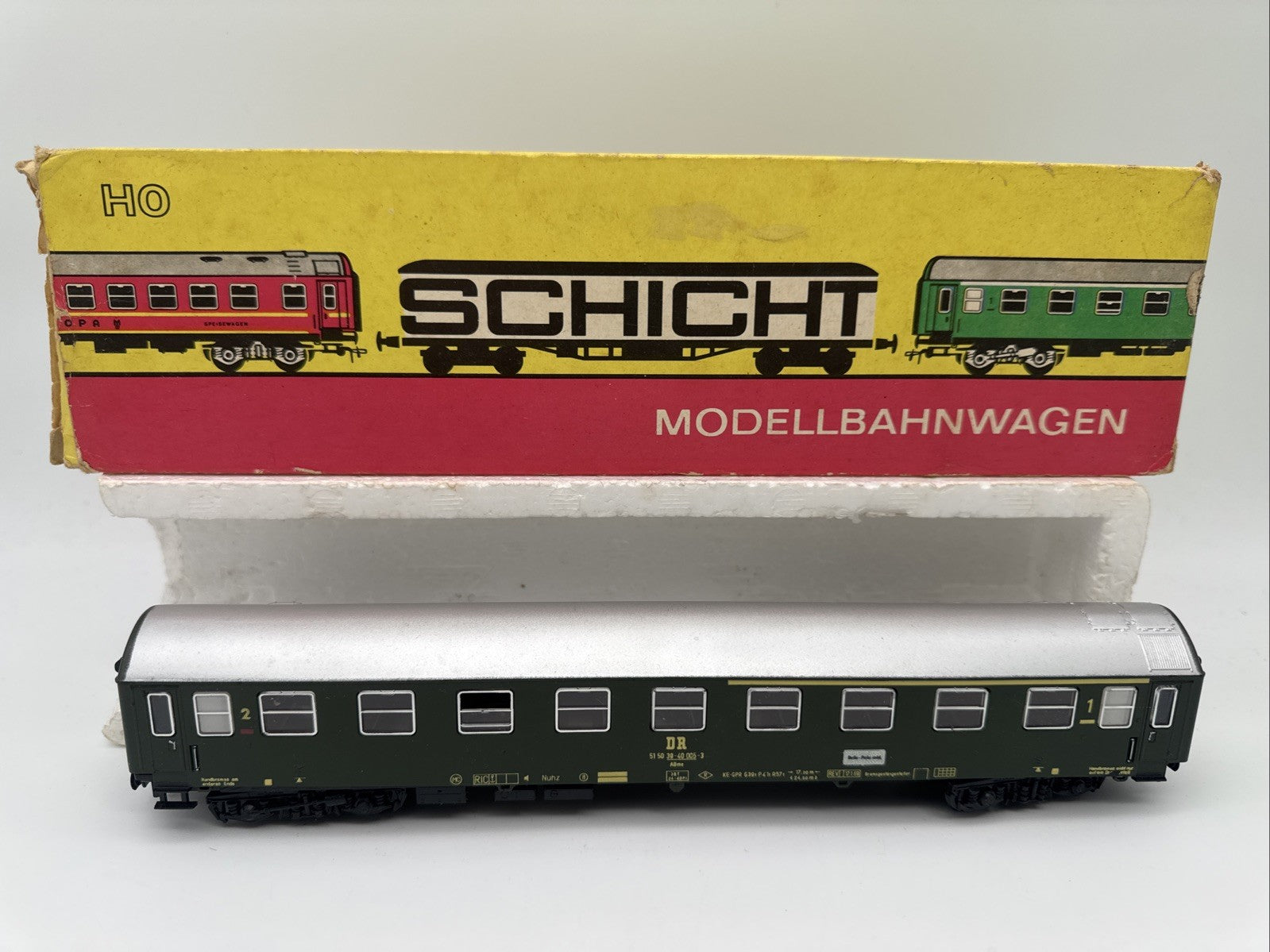 Schicht DR Reisezugwagen 426/51 Beleuchtet