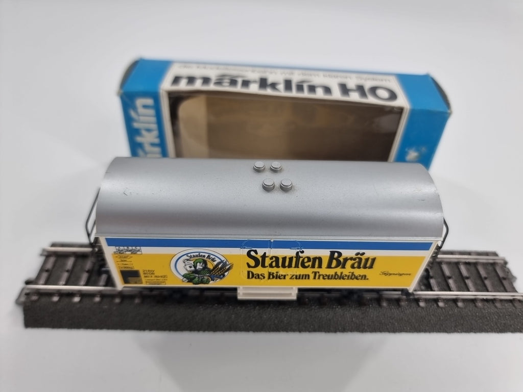 Märklin H0 4436 Kühlwagen Staufen Bräu der DB in OVP