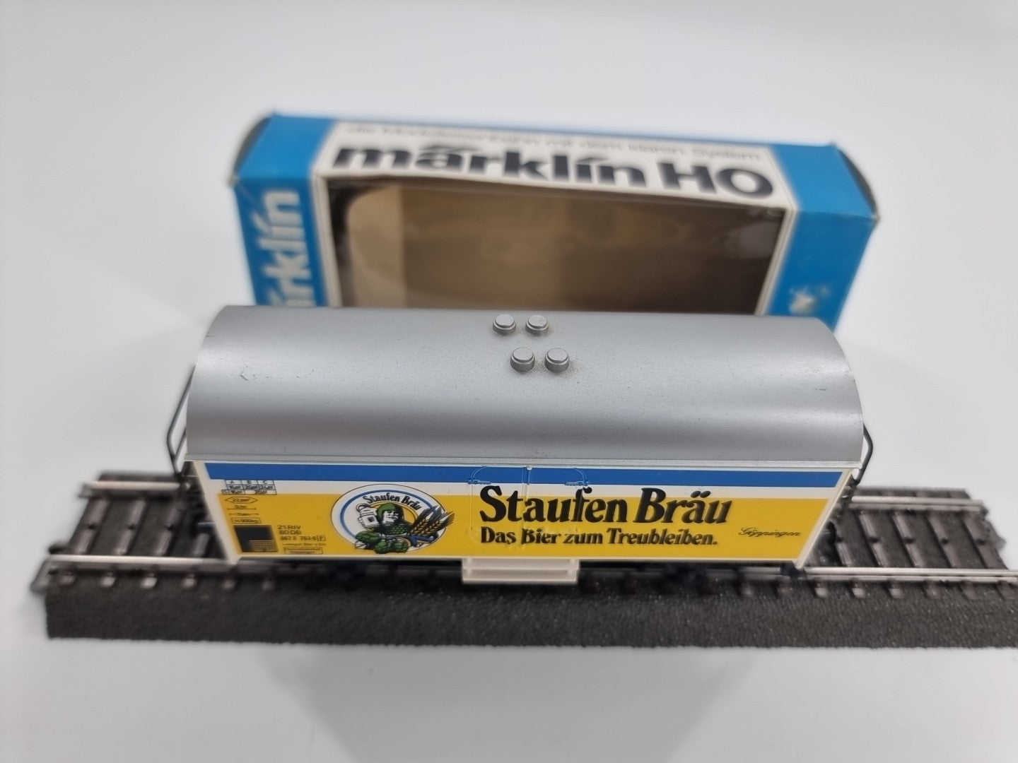 Märklin H0 4436 Kühlwagen Staufen Bräu der DB in OVP