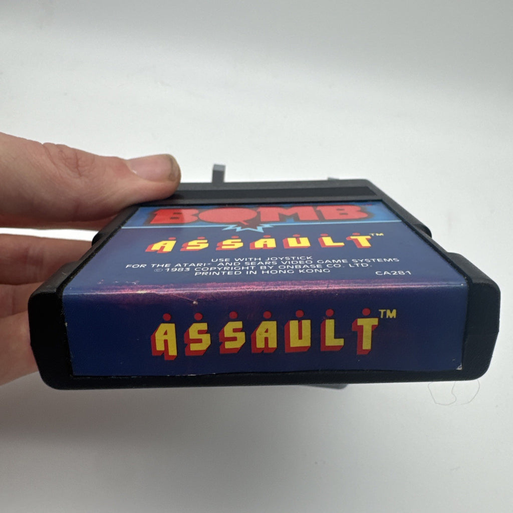 'BOMB Assault' Atari 2600 Spiele Modul, Retro-Game getestet