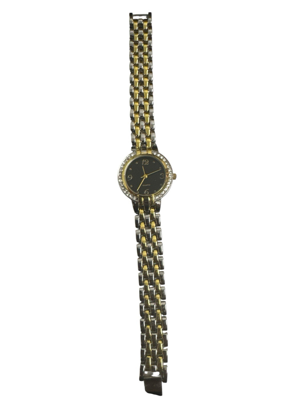 Damen-Armbanduhr ETERNAL love – Elegant & Bicolor – mit Strasssteinen