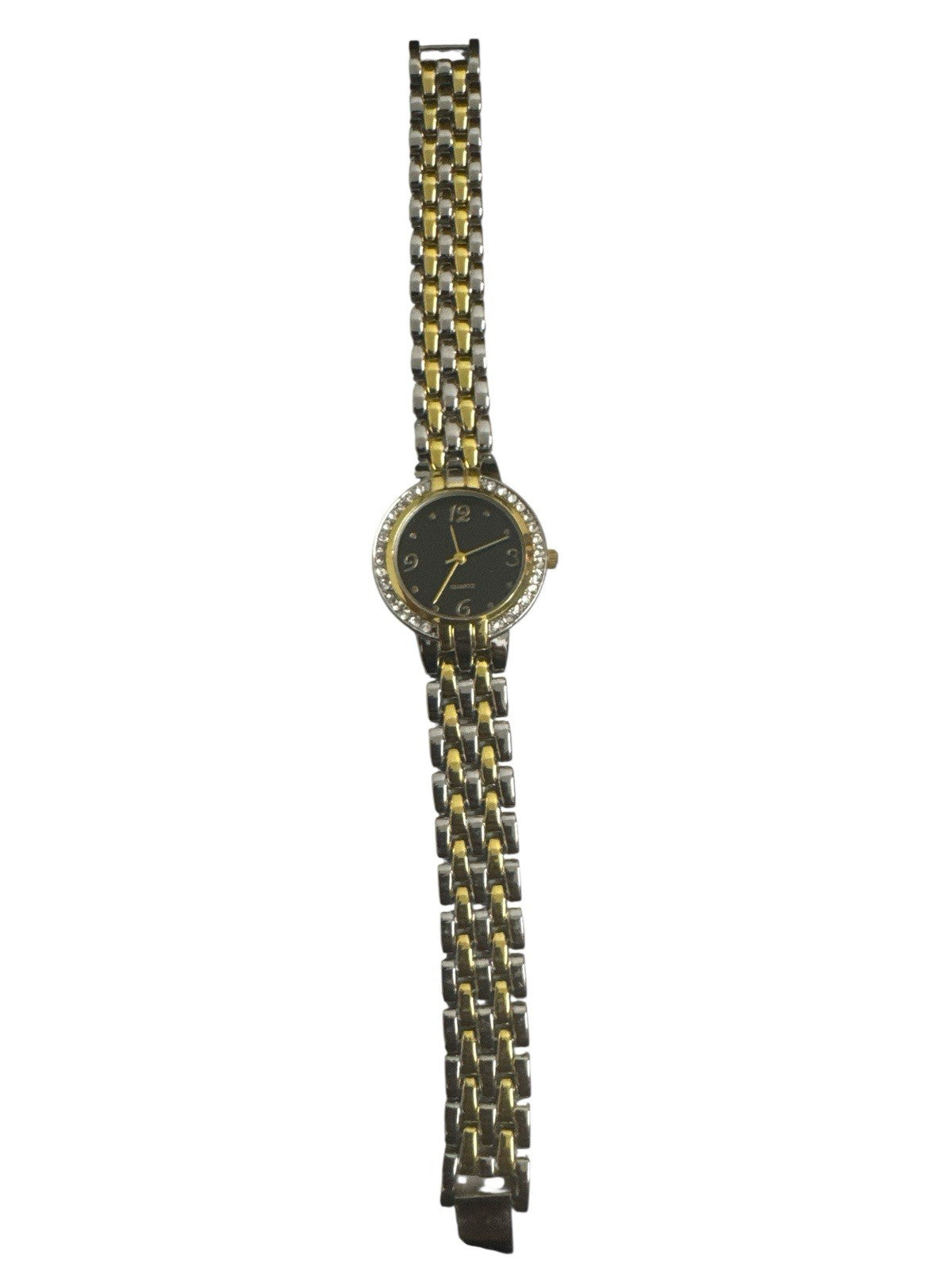 Damen-Armbanduhr ETERNAL love – Elegant & Bicolor – mit Strasssteinen