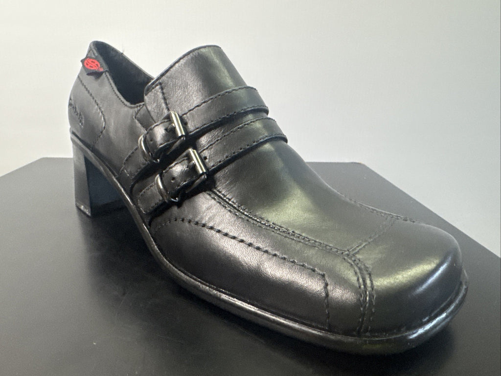 Dockers Damen Absatzschuh Gr. 37 Leder 