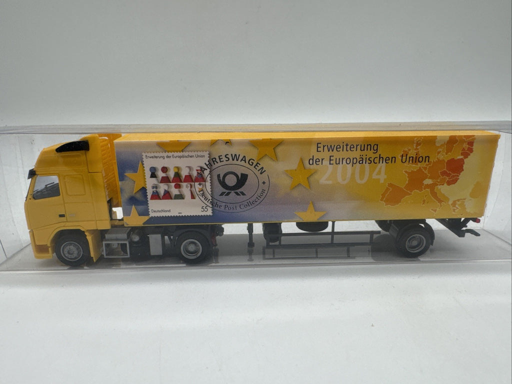 AWM H0 010499 Volvo Globetrotter XL Sattelzug Deutsche Post Jahreswagen #603