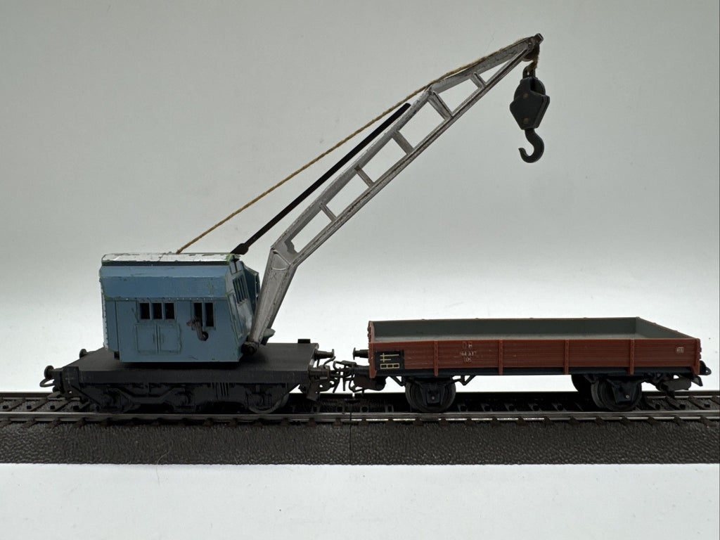 Märklin Kranwagen Krupp-Ardelt DB mit Schutzwagen ohne OVP H0