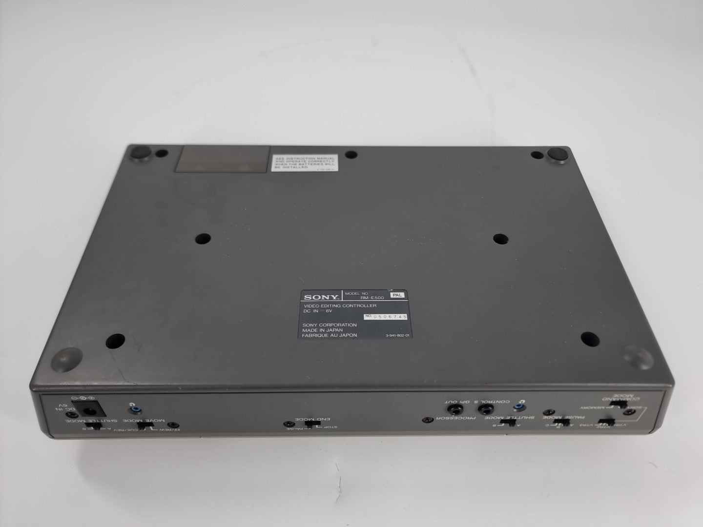 Sony Video Editing Controller RM-E500