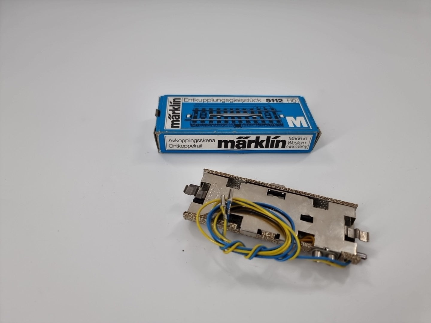 MÄRKLIN H0 5112 elektr. Entkupplungsgleis in OVP