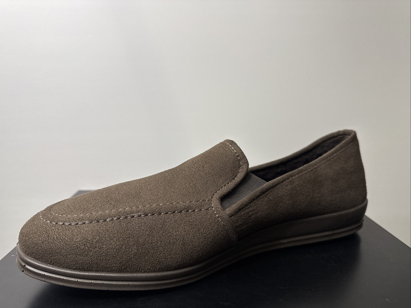 Rohde Lillestrom 2609-72 Schuhe Gr. 46 Herren Hausschuhe Schurwolle
