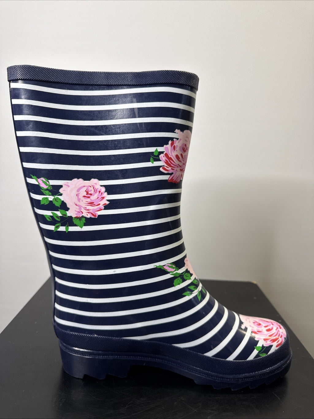 Beck Damen Gummistiefel Gr. 37 Regenstiefel Stiefel Stripes