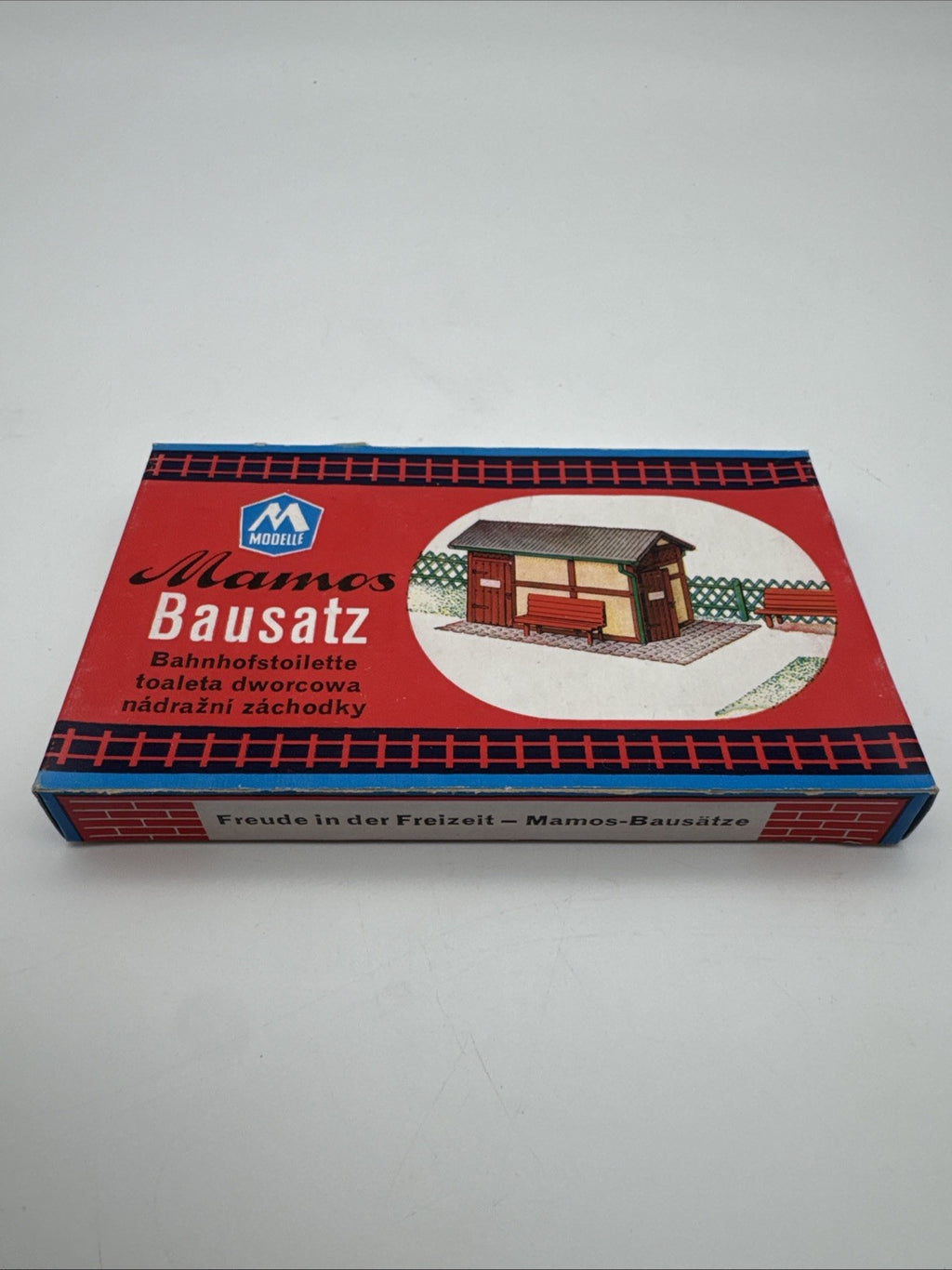 Mamos 3/36 H0 Bausatz Bahnhofstoilette unverbaut m.OVP