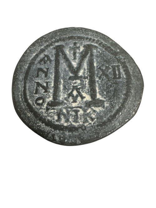Byzanz / Byzantine 40 Nummi Kursmünze Justinian I 546-551 p220 ss-vzgl.