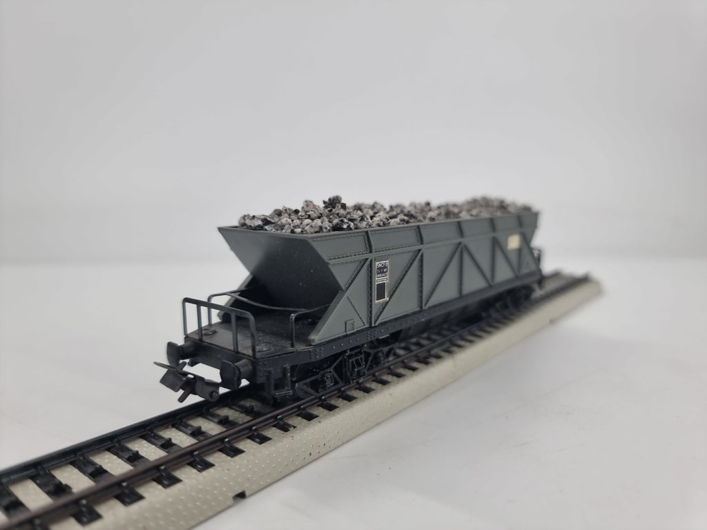 Hornby AcHO 725 SNCF - Vagone Tramoggia SGW a Carrelli - Meccano France - HO