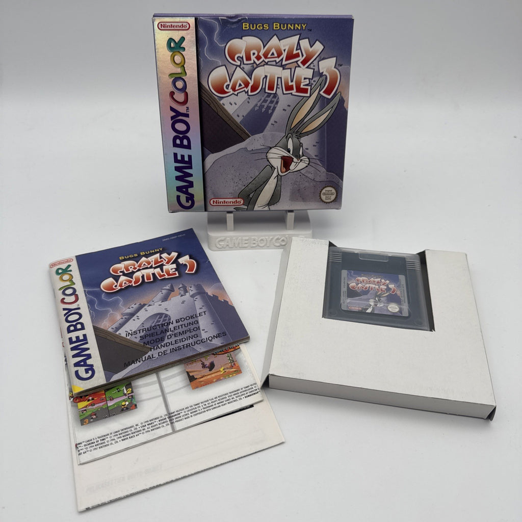 Bugs Bunny Crazy Castle 3 CIB  (Nintendo GameBoy Color 1999) OVP