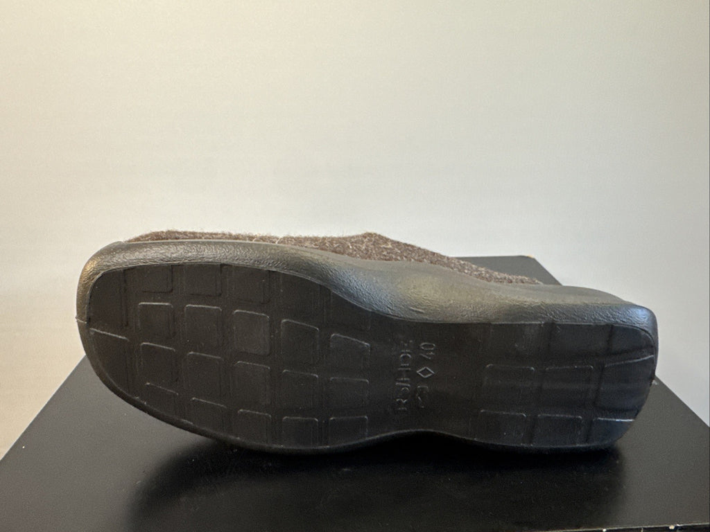 Rohde Herren Filz Pantolette Gr. 46 Mocca Pantoffel Weite G 2731
