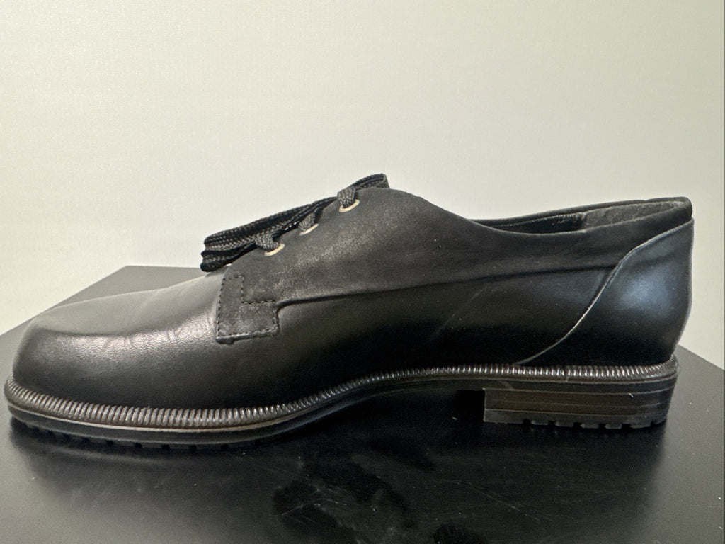 Firetti Damenschuh Gr. 37 Halbschuh Leder Schwarz