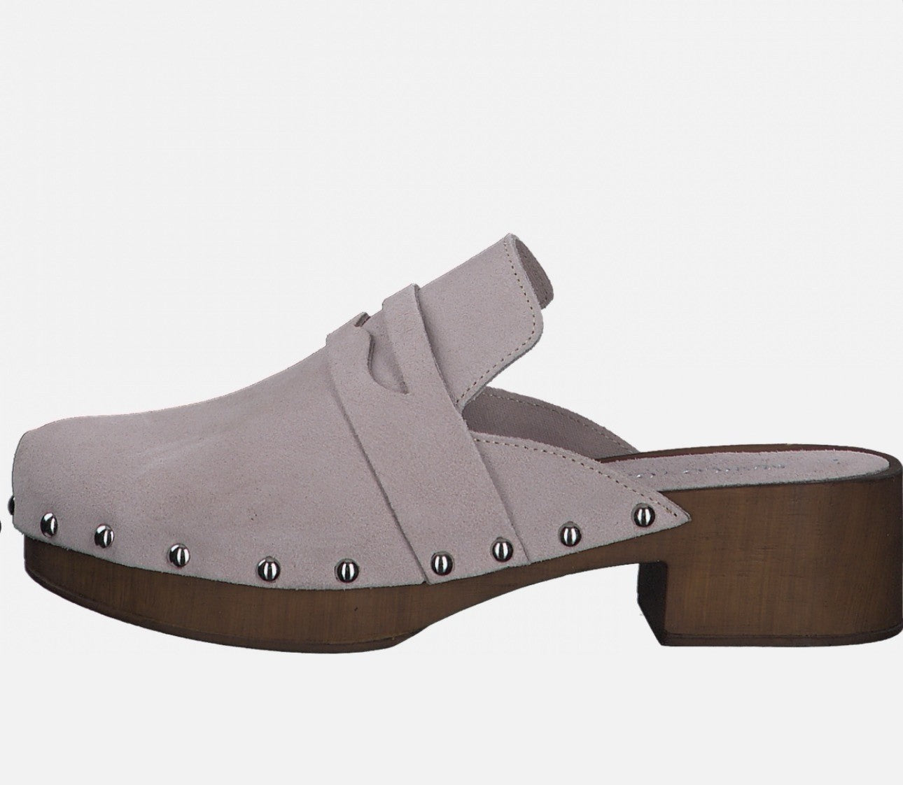 Marco Tozzi Clogs Gr. 40 Sabot Schuhe Pantolette Pantoletten Leder rosé