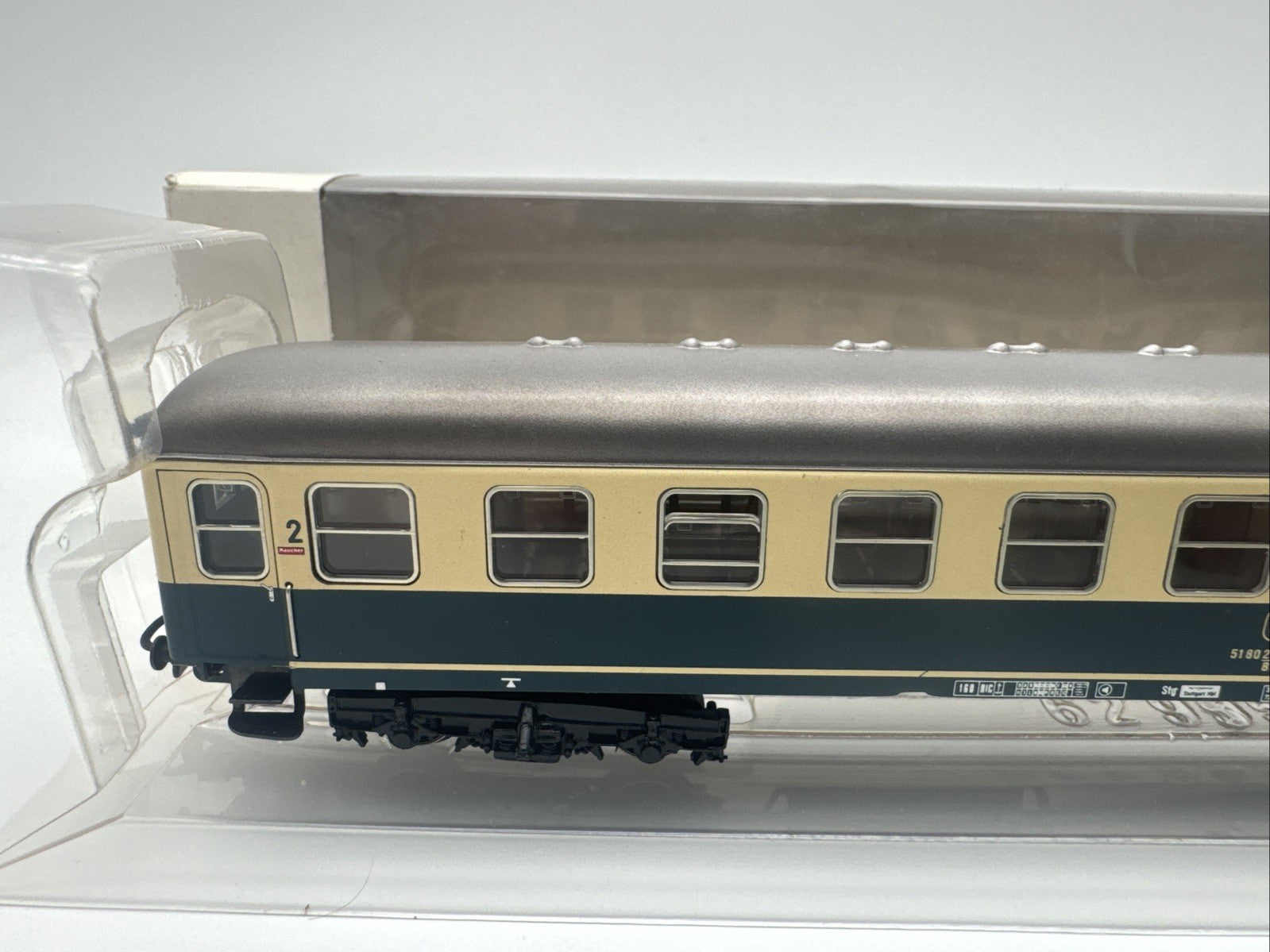 Märklin - 4112 - H0 - Reisezugwagen DB 2. Klasse - Personenwagen - OVP Top
