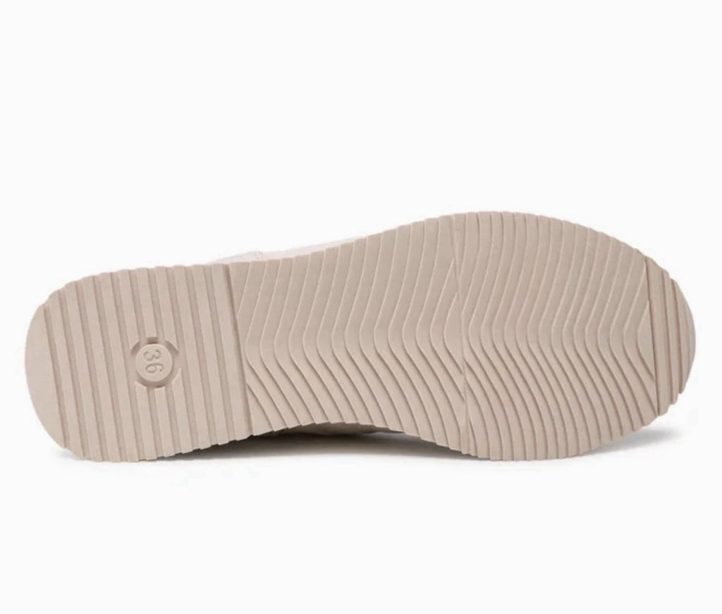 MARCO TOZZI Premio Fashion Gr. 40 Sneaker Low Top Cream Comb Damen