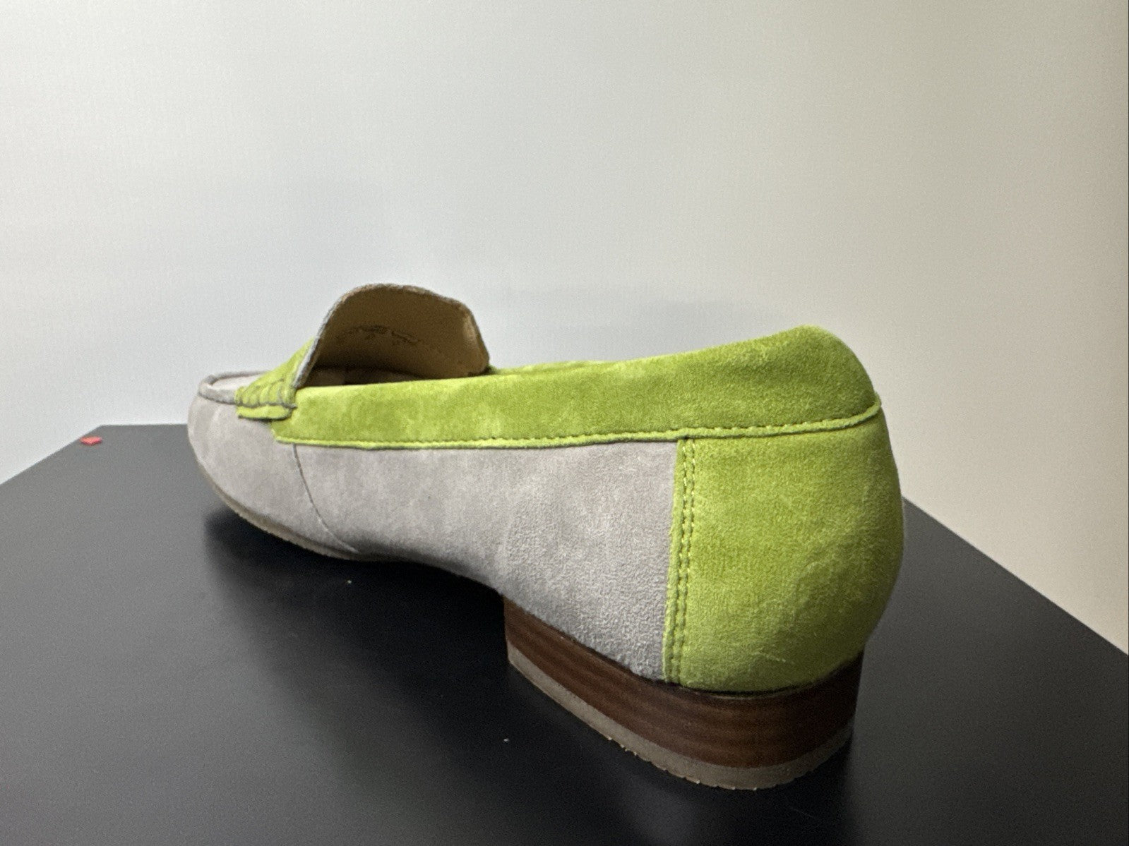 Sioux Corbina Slipper Gr. 5 Grau Damenschuhe Leder