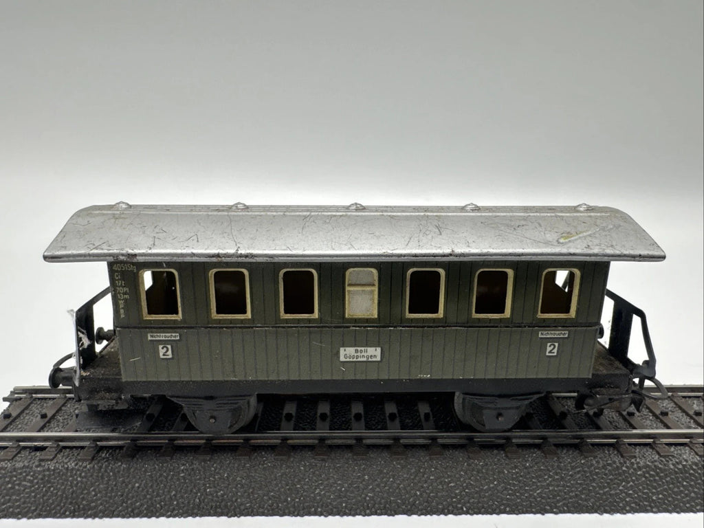 MÄRKLIN H0 4040 Personenwagen 4051 Stg Ci 2.Klasse Donnerbüchse BLECH
