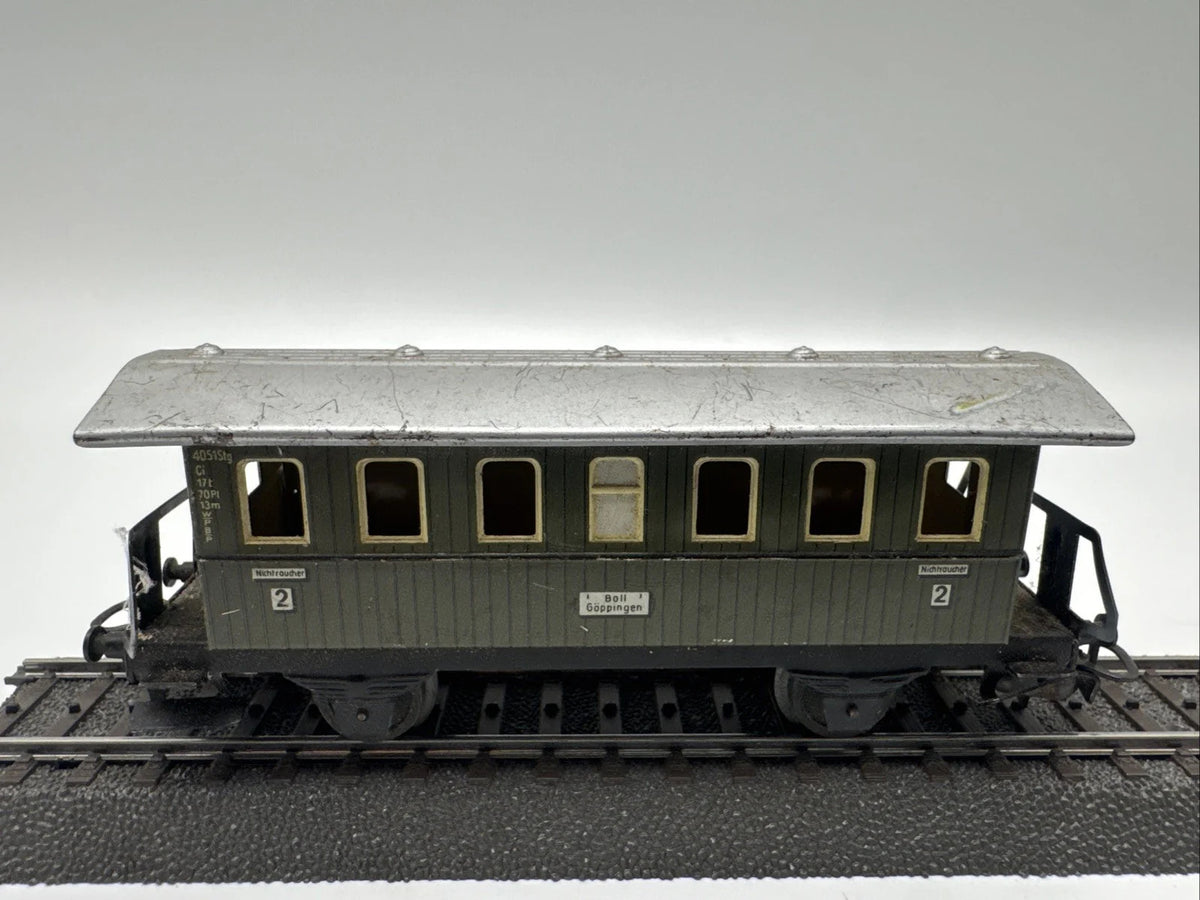 MÄRKLIN H0 4040 Personenwagen 4051 Stg Ci 2.Klasse Donnerbüchse BLECH