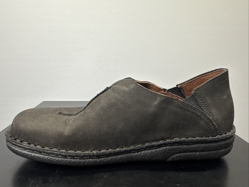 Helix Damenschuh Gr. 4,5 Slip On Leder Braun 