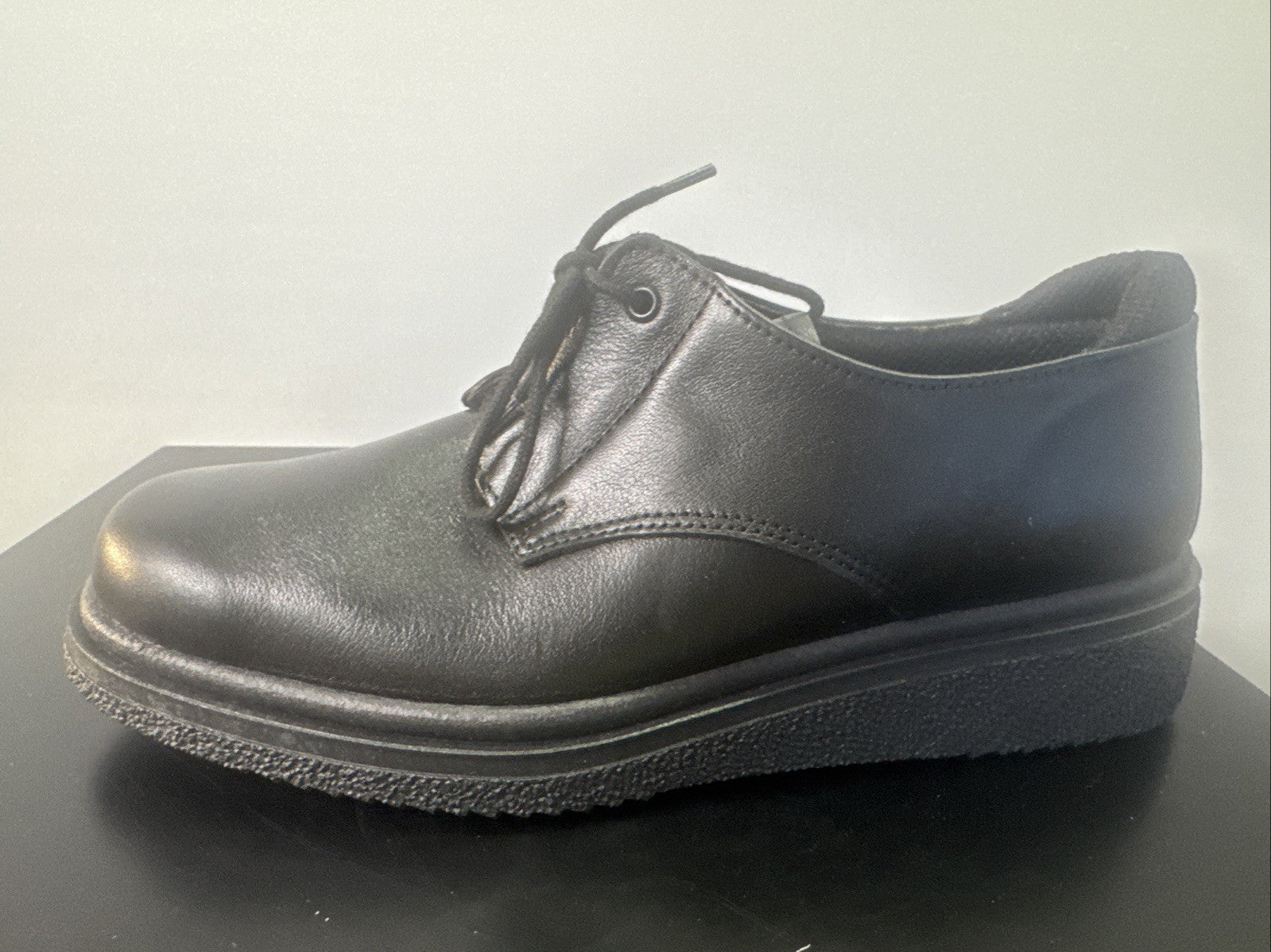 Rodhe Halbschuh Damen Gr. 37 Schwarz Leder