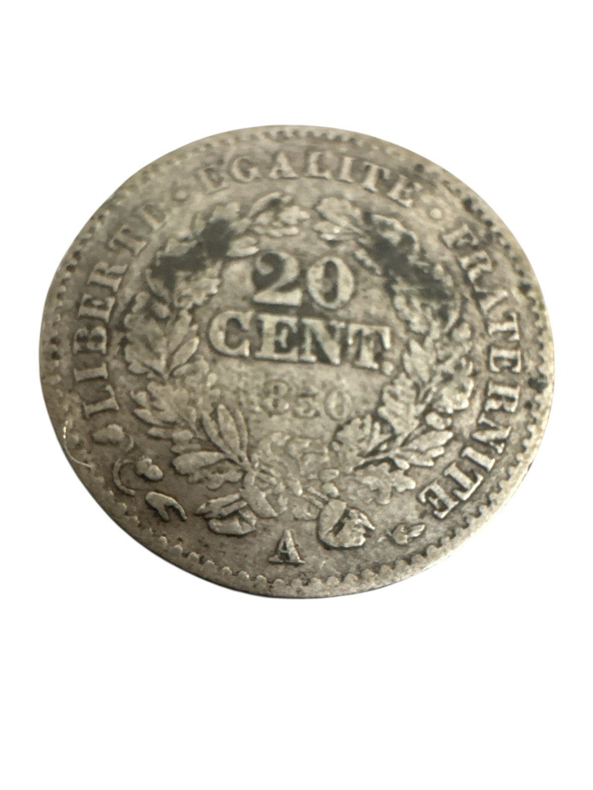 MDS FRANKREICH FRANCE 20 CENTIMES 1850 A, SILBER   #R