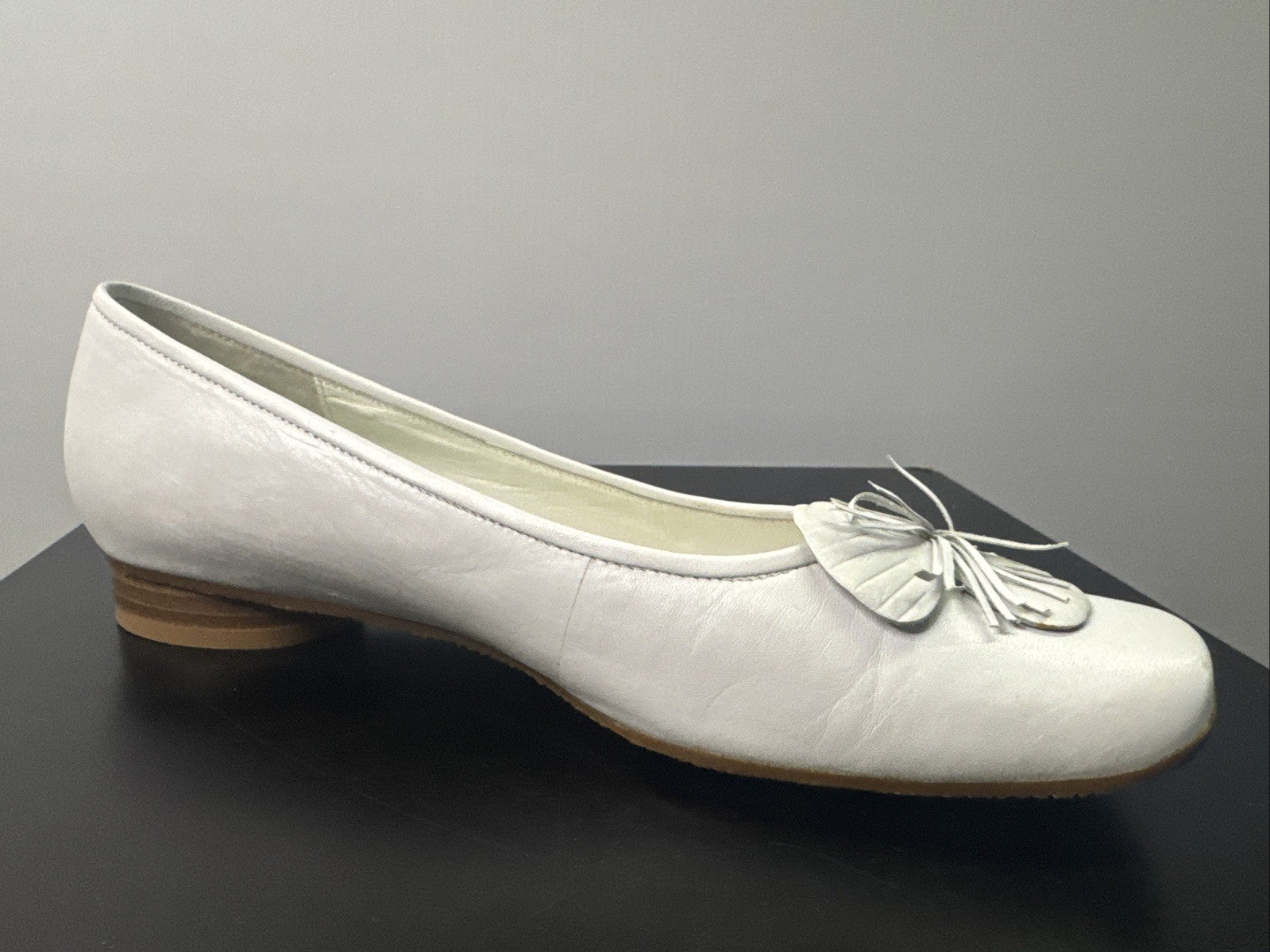 Tamaris Pumps Gr. 39 Damen Weiß Leder