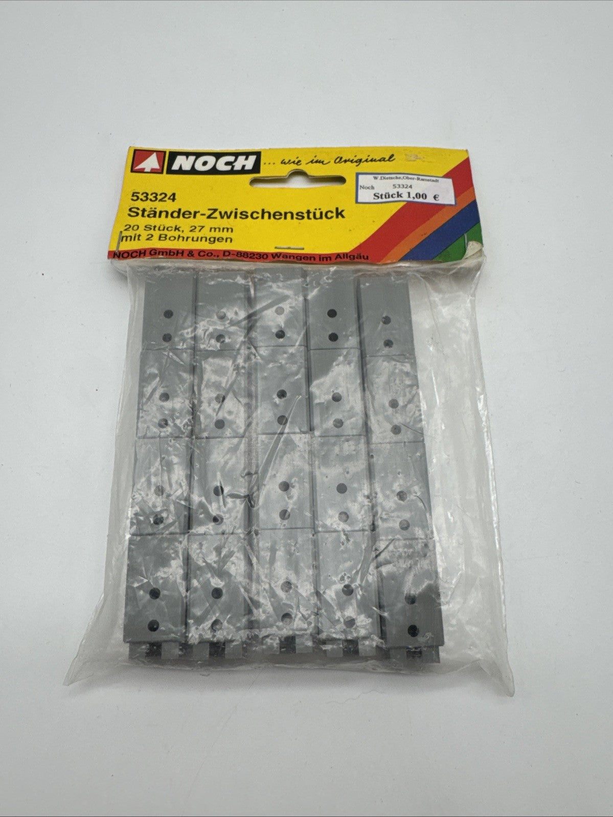 Noch 53324 N 20 Ständer - Zwischenstücke 27 mm für Hochtrassen + Wendel