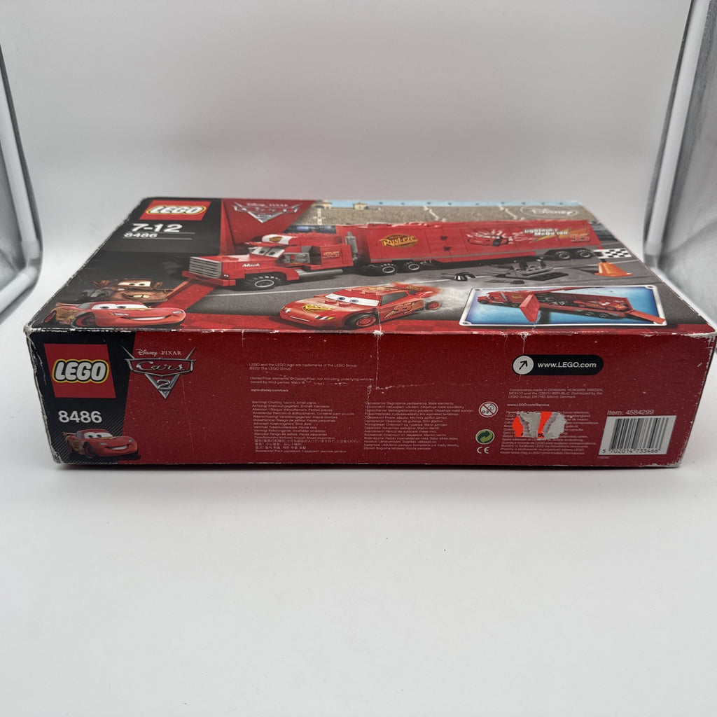 Lego 8486 Cars 2 Mack's Team LKW Neu