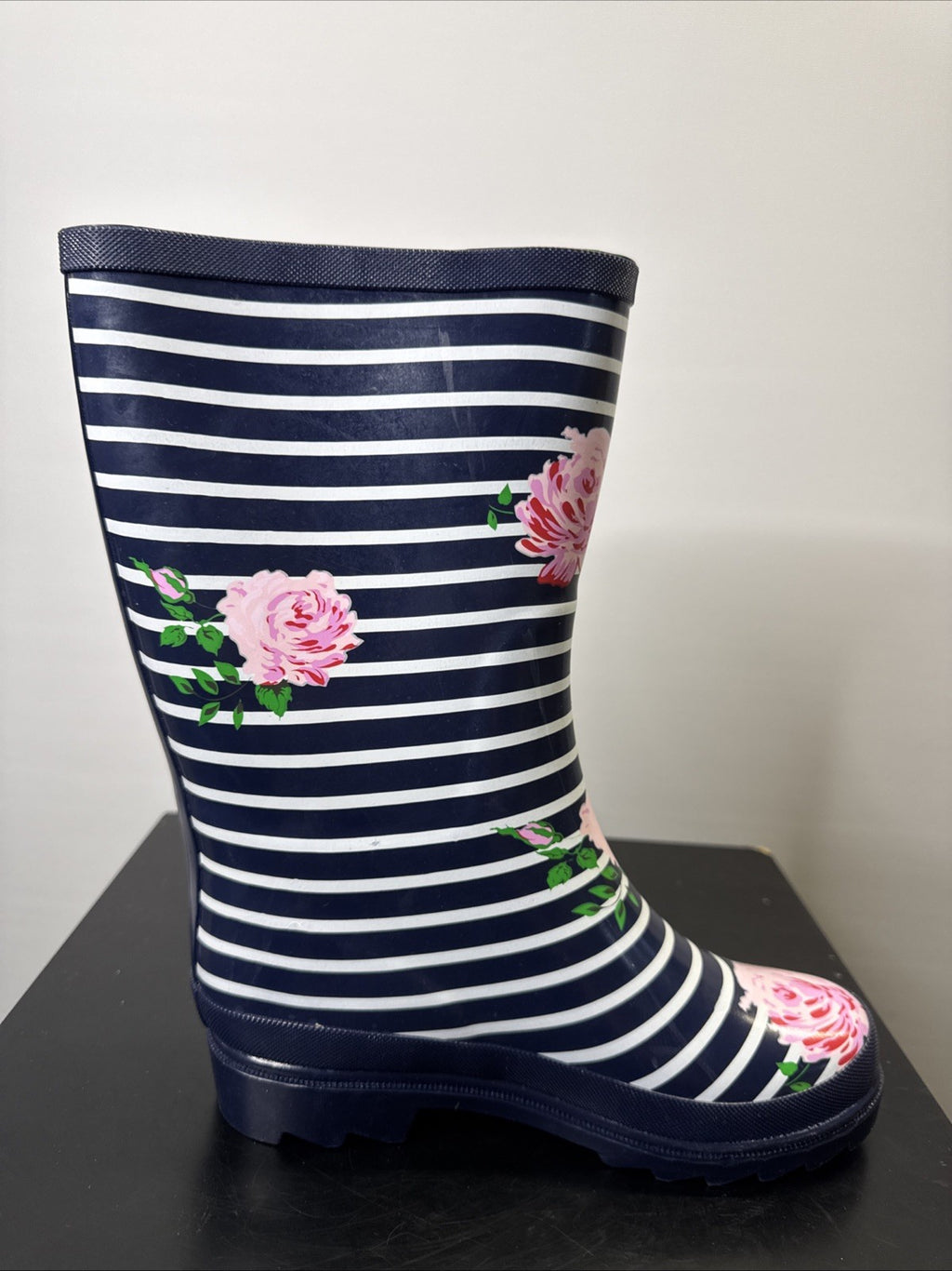 Beck Damen Gummistiefel Gr. 40 Regenstiefel Stiefel Stripes