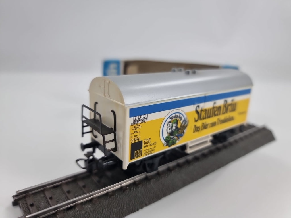 Märklin H0 4436 Kühlwagen Staufen Bräu der DB in OVP
