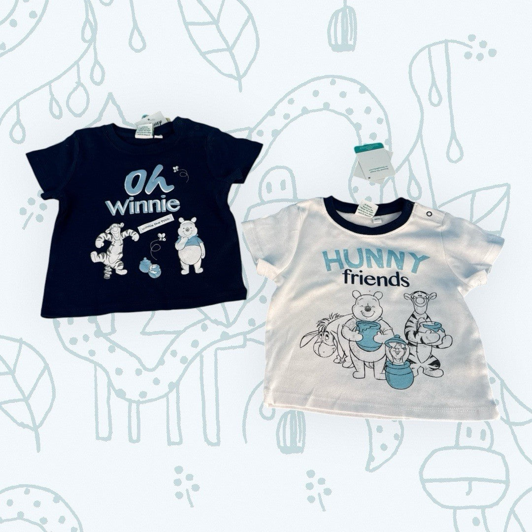 Disney T-Shirt 2er Pack Winnie Pooh 68/74